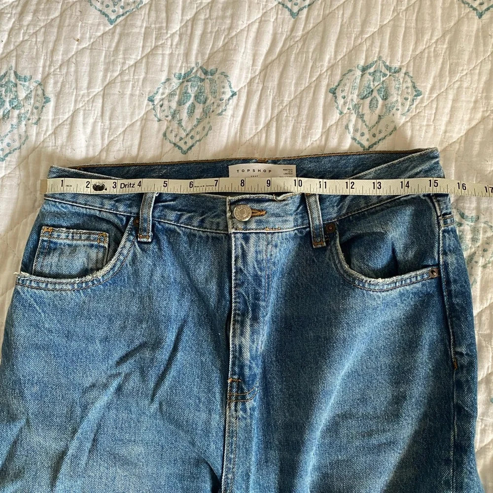 TOPSHOP non-stretch wide leg denim, size 30 - Picture 7 of 7